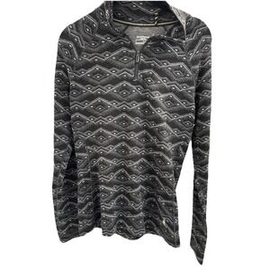 Smartwool 1/4 Zip Merino Wool 250 Long Sleeve Pullover Womens Large Outdoor Snow